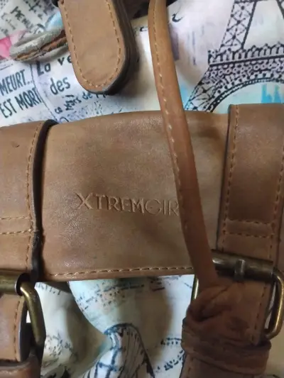 Mochila de cuero estampada Xtremgirl - miniatura 1