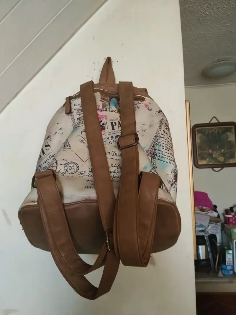 Mochila de cuero estampada Xtremgirl - 3