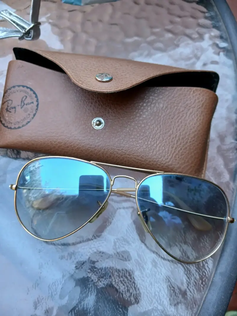 Gafas de sol aviador Ray-Ban con estuche - 3