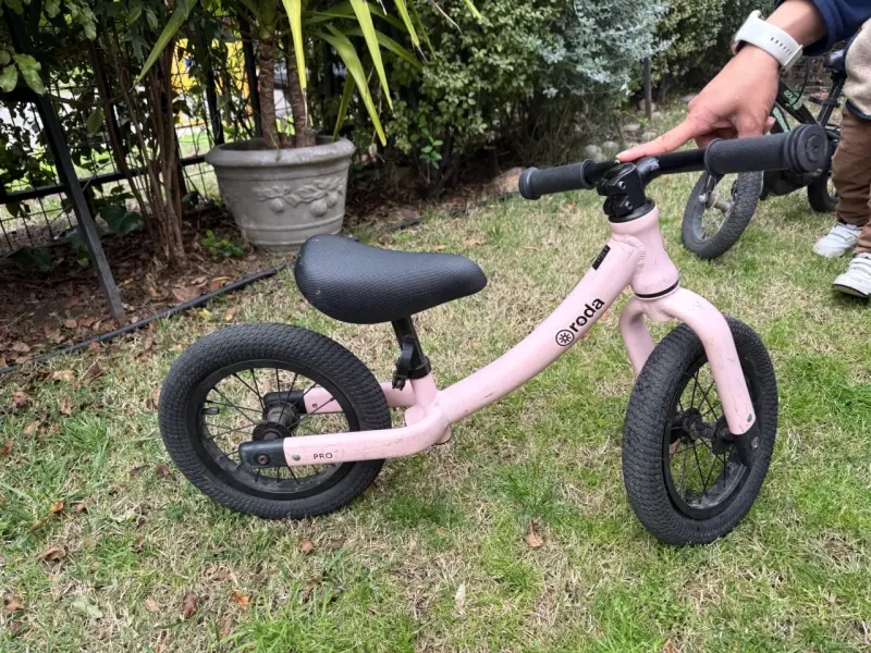 Bicicleta de equilibrio rosa para niños Roda Pro - 2