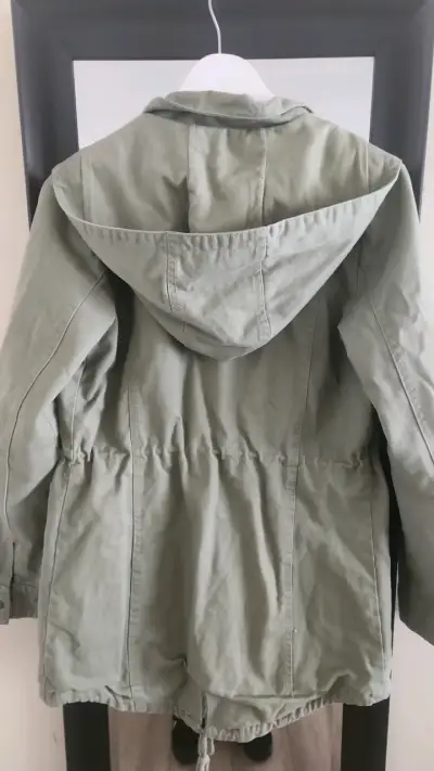 Parka verde militar para mujer FSP - miniatura 2
