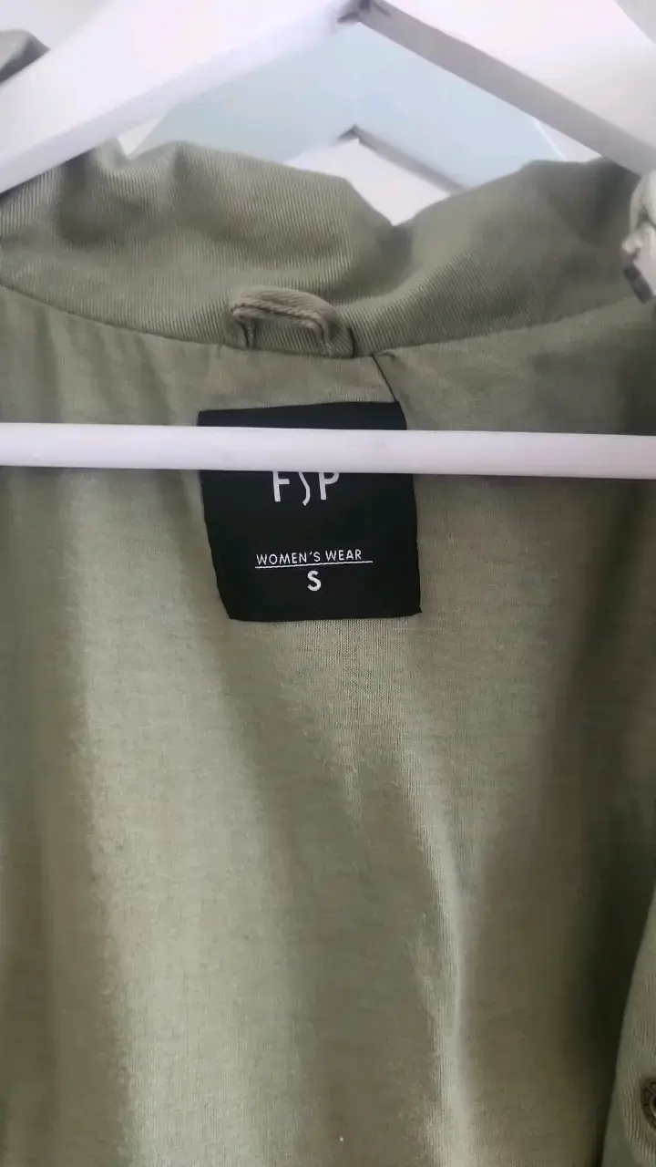 Parka verde militar para mujer FSP - 3