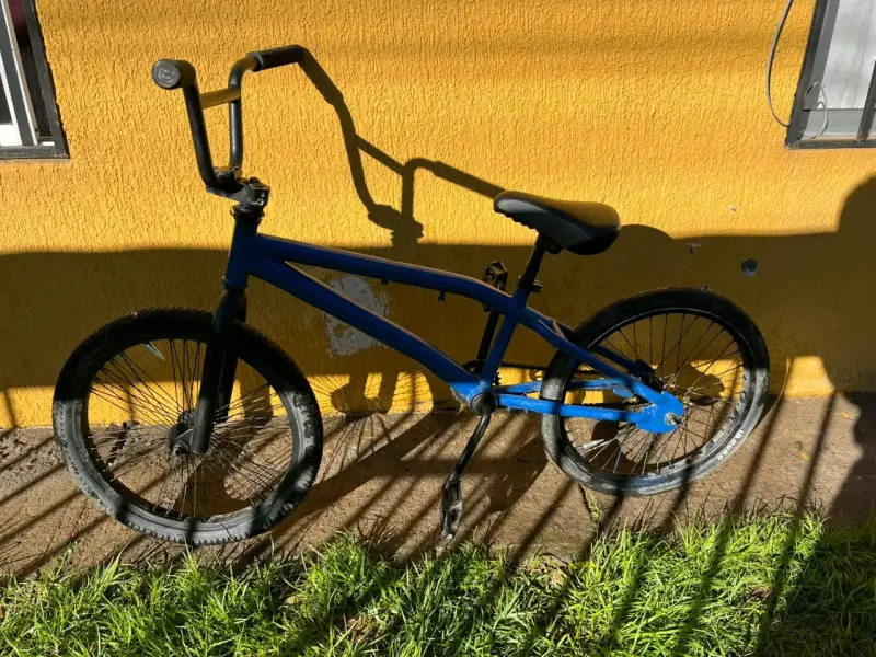 Bicicleta BMX azul para acrobacias precio conversa - 1
