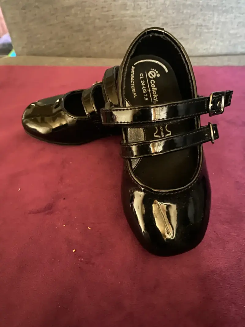 Zapatos de charol negros para niña Colloky - 1