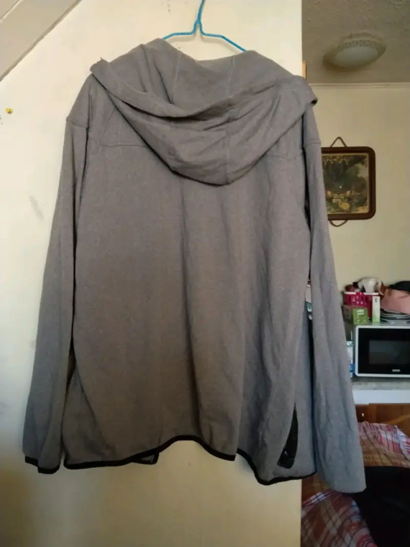 Polerón gris con capucha Everlast para hombre - 3