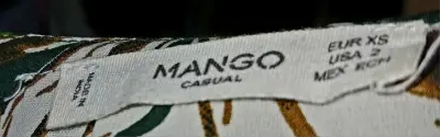 Enterito floral verde Mango casual - miniatura 3