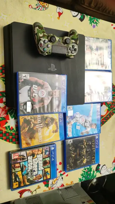 Consola PS4 con control y juegos incluidos - miniatura 2