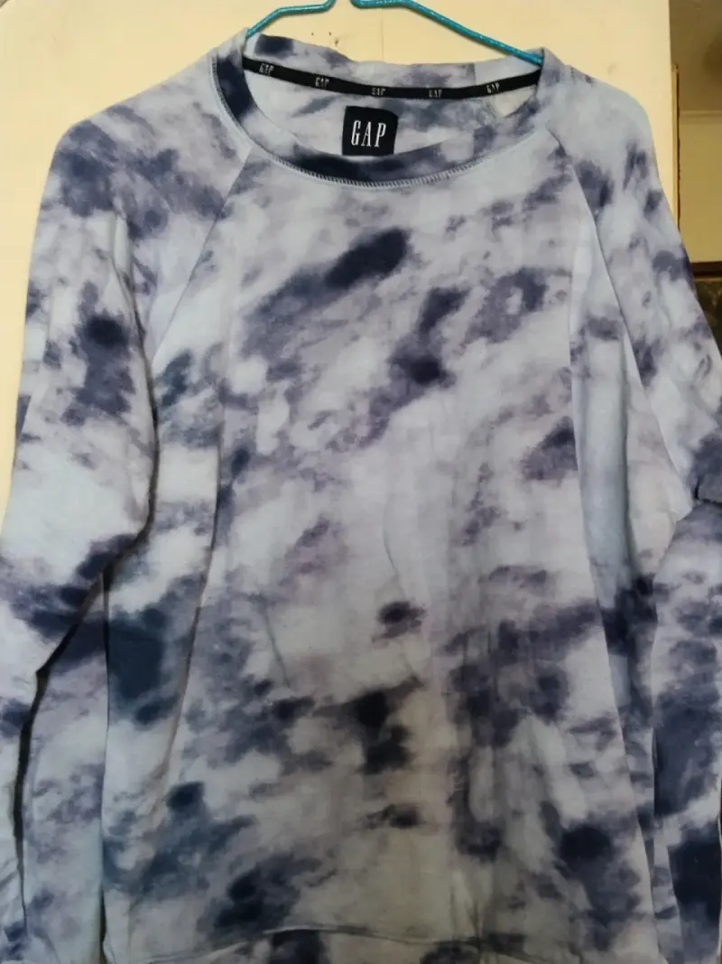 Polerón Tie-Dye Azul GAP para Mujer - 3
