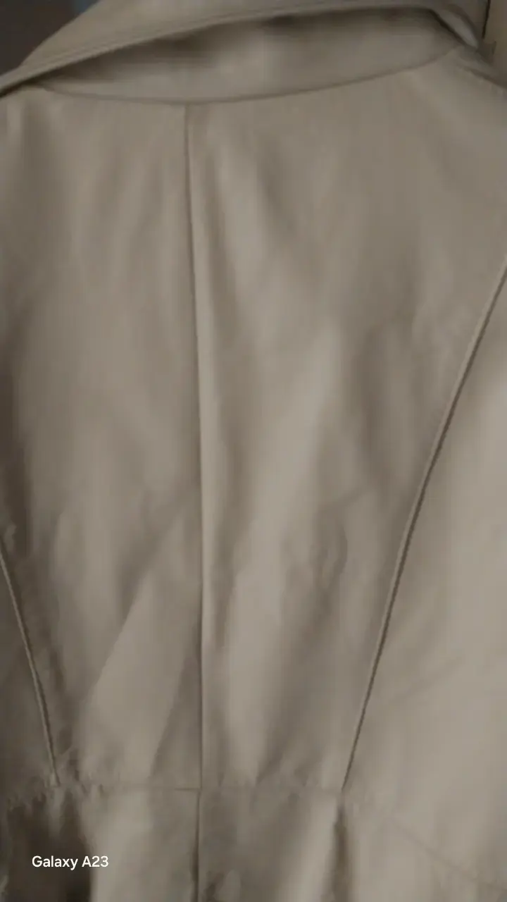Chaqueta de cuero beige Cromo para mujer - 3