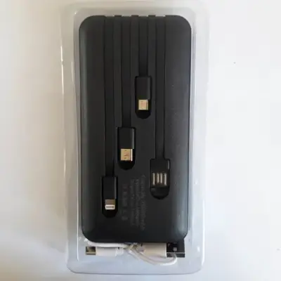 Power Bank Portátil 20000mAh con Cables Integrados - miniatura 2