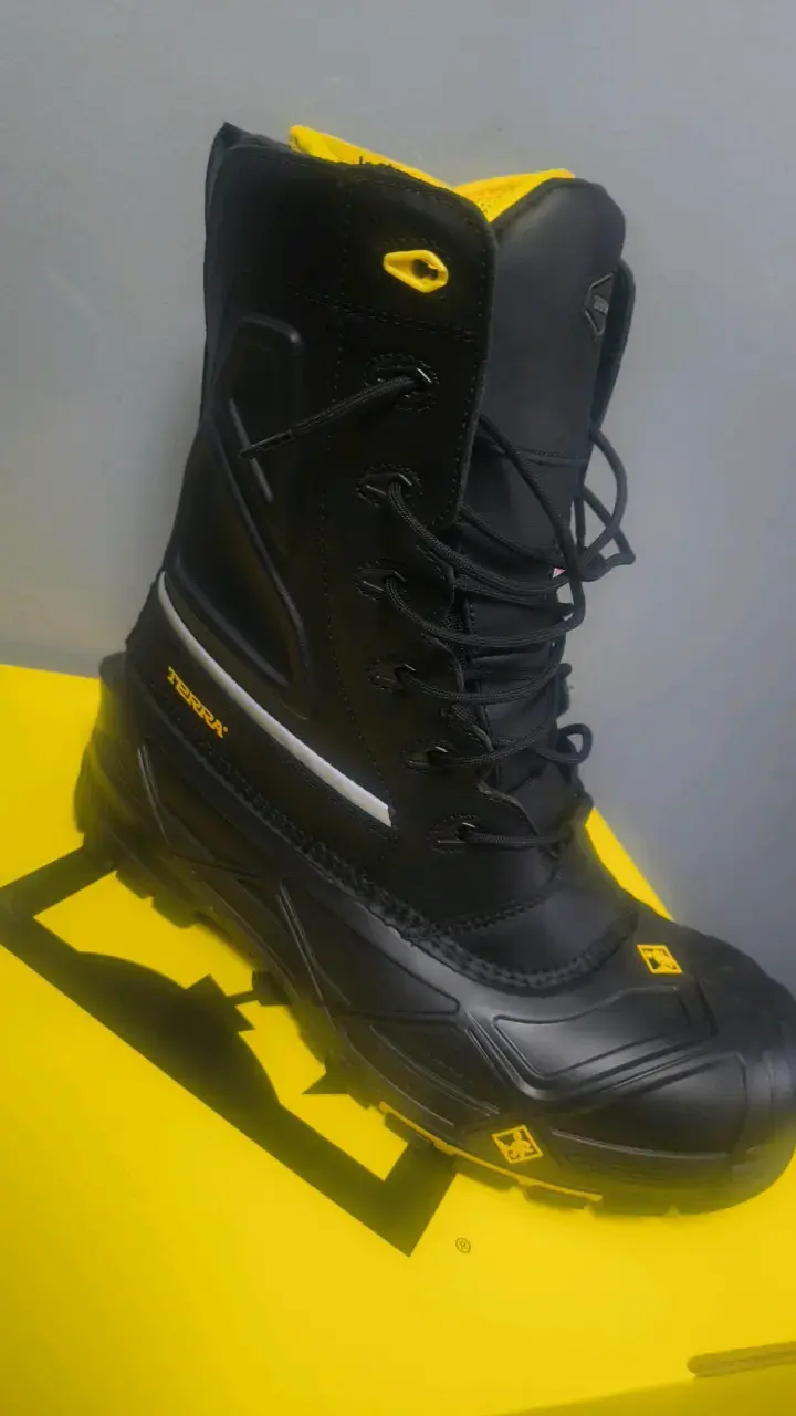 Botas de seguridad negras Terra con refuerzos - 2