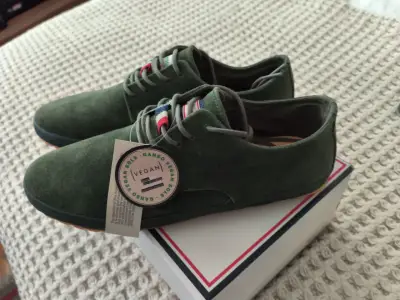 Zapatos de hombre veganos verdes Marca Ganso - miniatura 5
