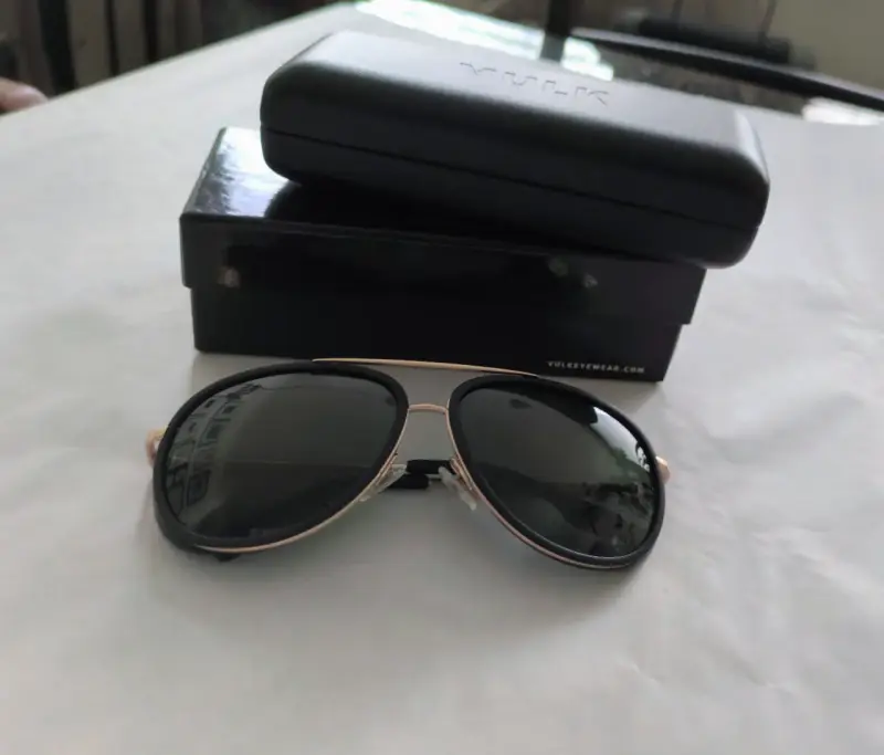 Gafas de sol Vulk estilo aviador con estuche - 2