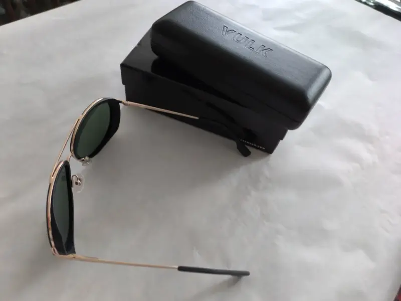 Gafas de sol Vulk estilo aviador con estuche - 4