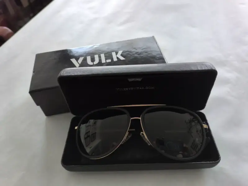 Gafas de sol Vulk estilo aviador con estuche - 5