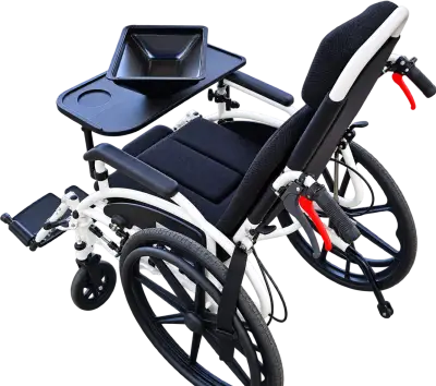 Silla de Ruedas con Bandeja Desmontable FirstCare - miniatura 1