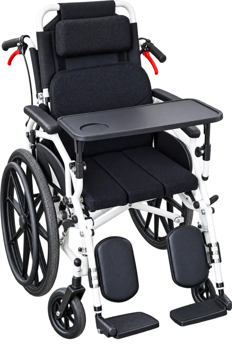 Silla de Ruedas con Bandeja Desmontable FirstCare - 3