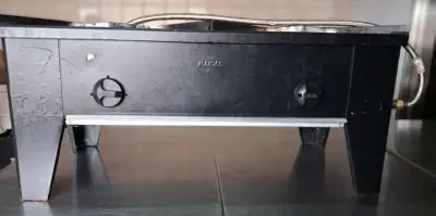 Cocina a gas de dos quemadores en buen estado - miniatura 2