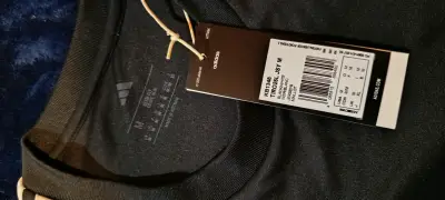 Polera deportiva negra Adidas ClimaCool - miniatura 3