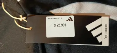 Polera deportiva negra Adidas ClimaCool - miniatura 4