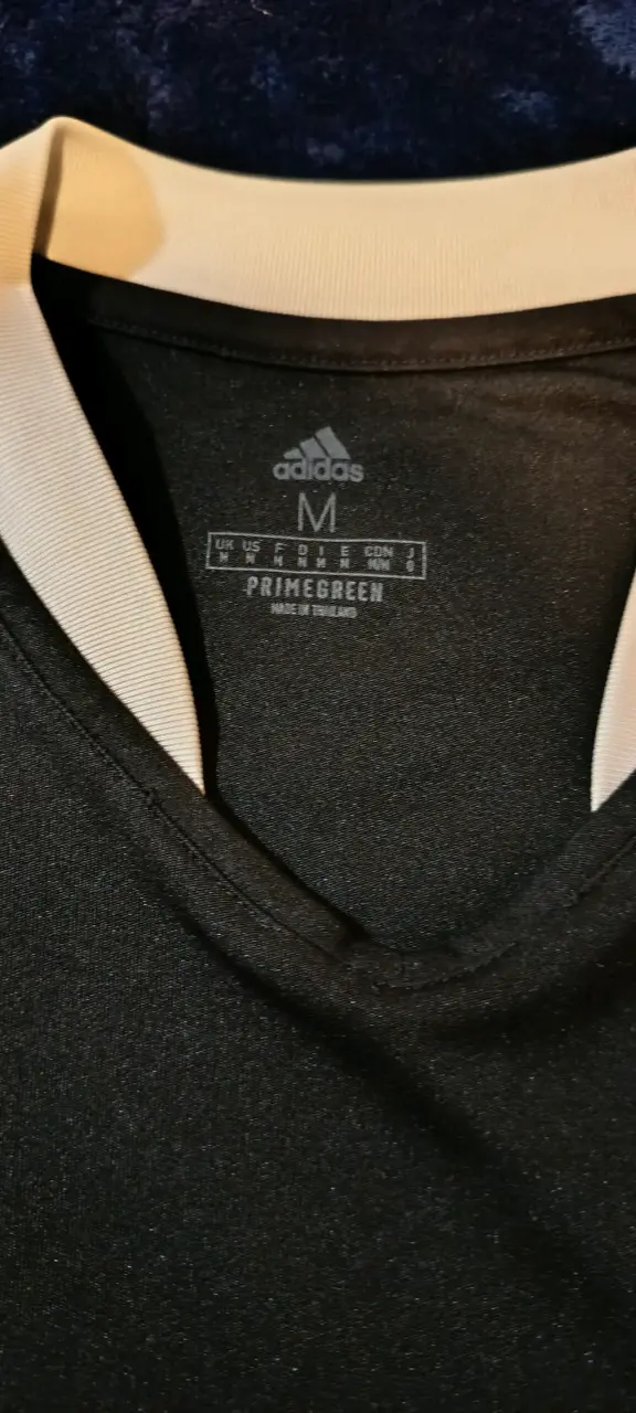 Polera deportiva negra Adidas Aeroready - 5