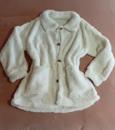 Abrigo de lana sintética para mujer en varios colores - miniatura 5
