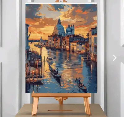 Kit de Pintura por Números Relajarte Venecia - miniatura 2