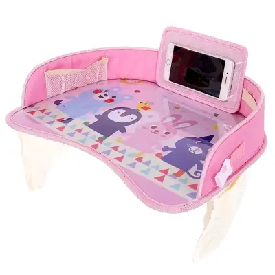 Mesa de actividades para auto infantil con soporte para tablet - miniatura 1