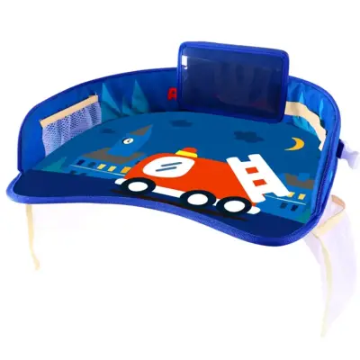 Mesa de actividades para auto infantil con soporte para tablet - miniatura 2