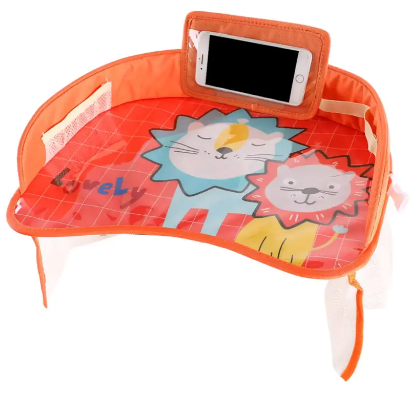 Mesa de actividades para auto infantil con soporte para tablet - 3