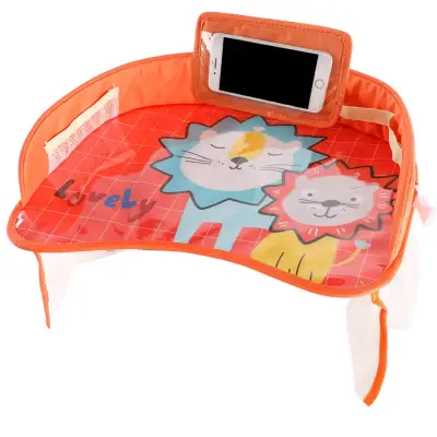 Mesa de actividades para auto infantil con soporte para tablet - miniatura 3
