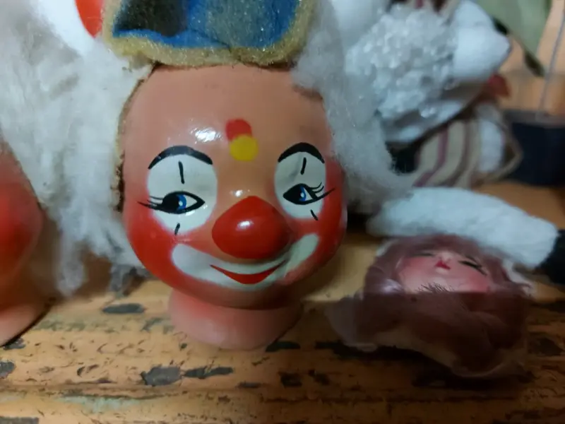 Cabezas de payaso vintage - 2