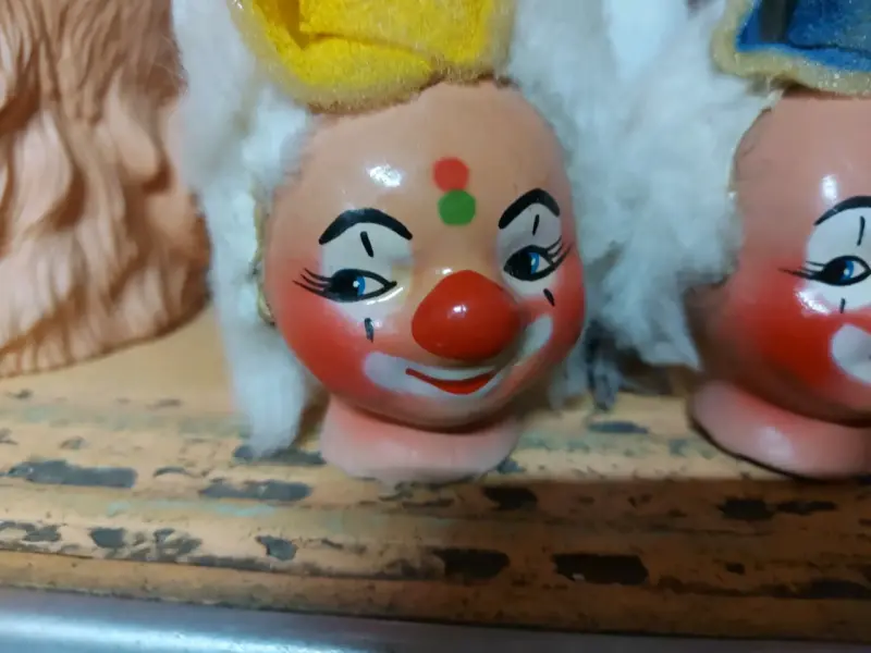 Cabezas de payaso vintage - 3