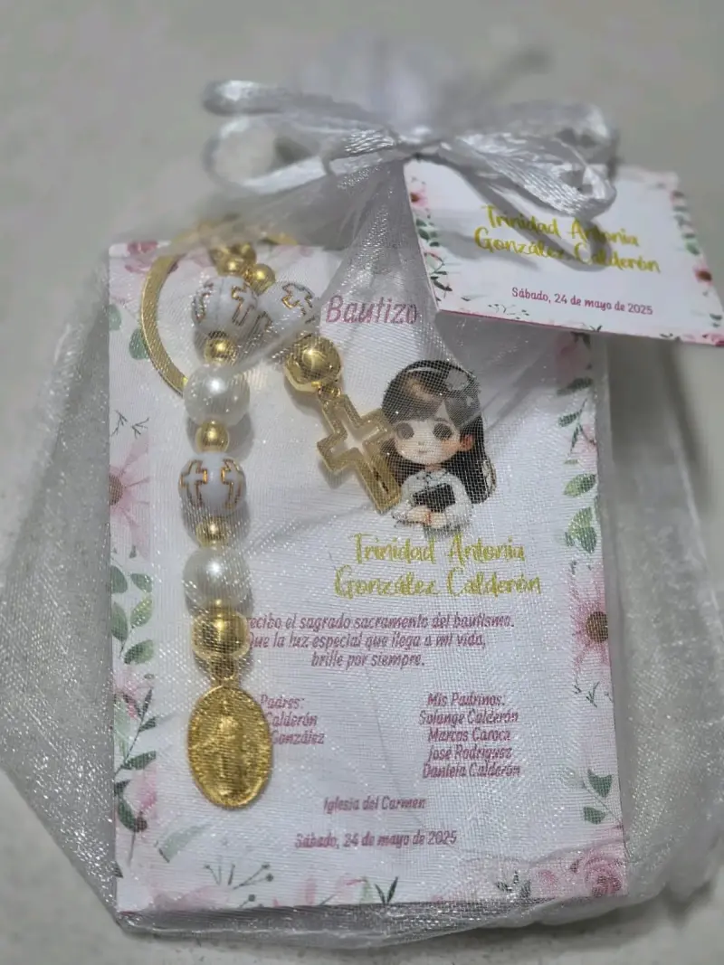 Docena de Recuerdos con tarjeta personalizadas - 6