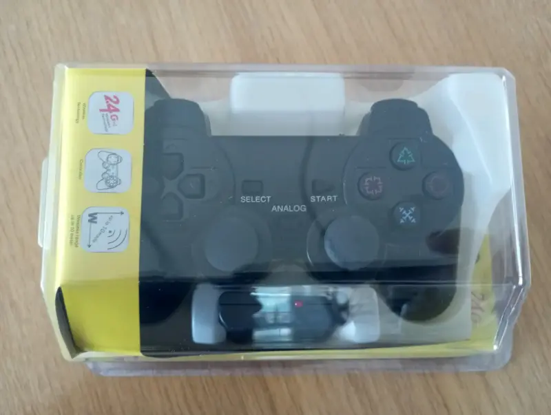 Joystick inalámbrico para PS2 PS1 PSX - 1