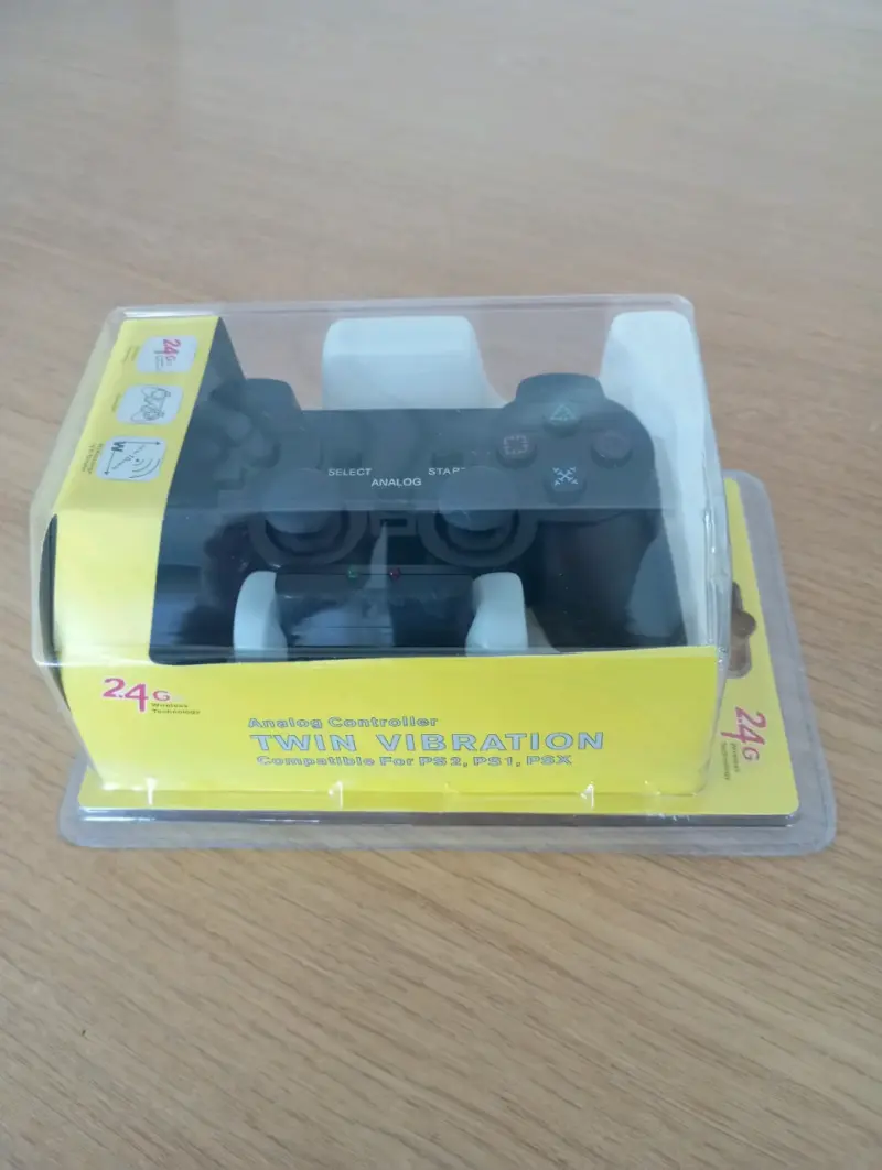 Joystick inalámbrico para PS2 PS1 PSX - 2