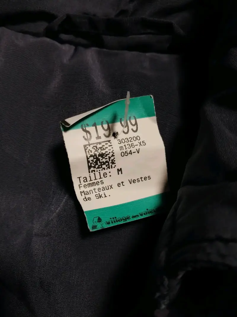 Abrigo de invierno para mujer talla M - 3