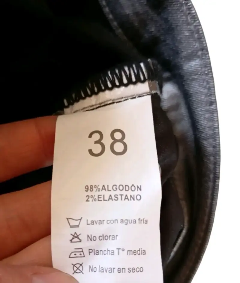 Pantalones plateados de mujer estilo skinny - 5