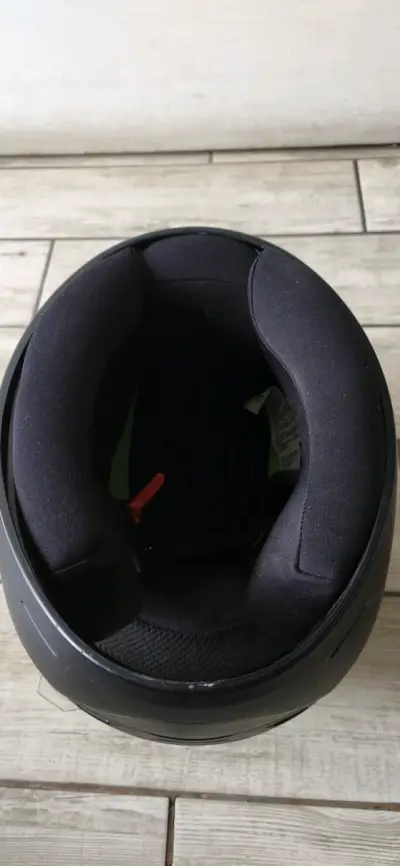 Casco de moto ICH negro certificado - miniatura 4