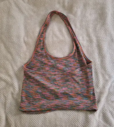Top sin mangas multicolor para mujer - miniatura 2