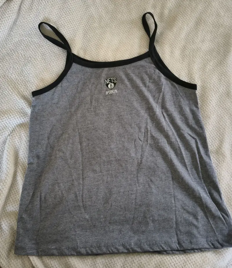 Polera sin mangas Brooklyn Nets gris - 2