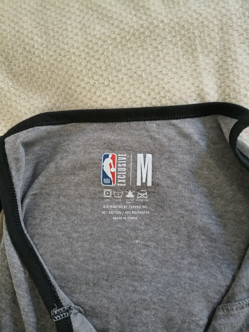 Polera sin mangas Brooklyn Nets gris - 3