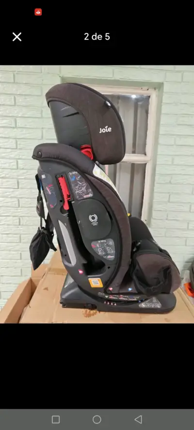 Silla de Auto para Bebé Joie Negra - miniatura 4