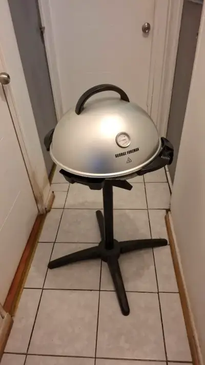 Parrilla eléctrica George Foreman con termómetro - miniatura 1