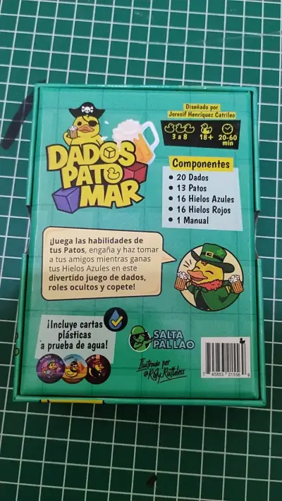 Juego de mesa 'Dados Pato Mar' y Portamazo DLPQ - miniatura 4