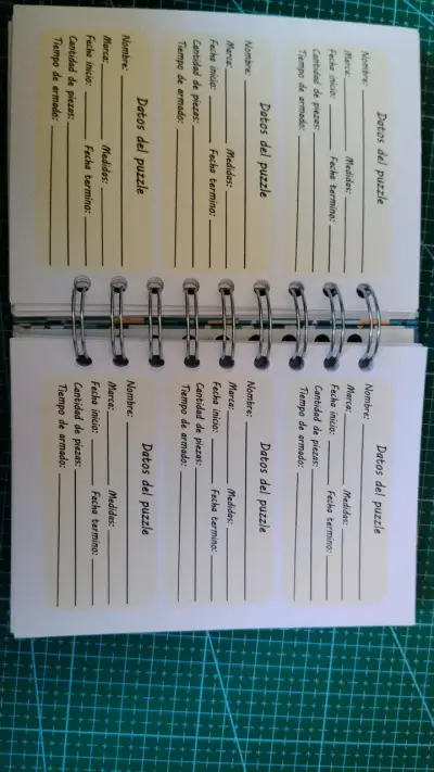 Cuaderno de Puzzles con Diseño Colorido - miniatura 3