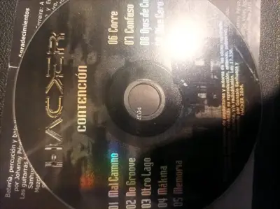 Cd raro chileno de colección Hacker Contención - miniatura 3