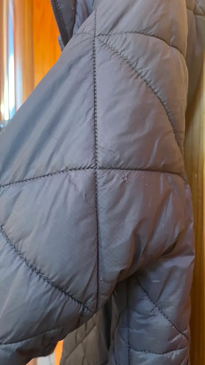 Parka  larga negro para mujer Haka Honu - 3