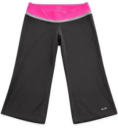 Pantalones deportivos de mujer con cintura rosa - miniatura 1
