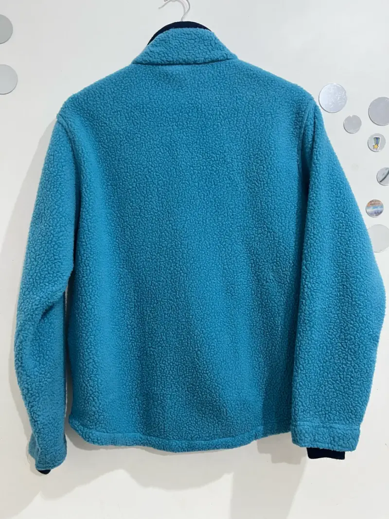 Chaqueta polar azul L.L. Bean para mujer - 4